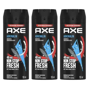 ADRENALINE 48H NON-STOP FRESH SPRAY DEODORANT - AXE