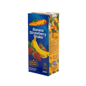 BANANA STRAWBERRY 200 ML CARTON - MACCAW