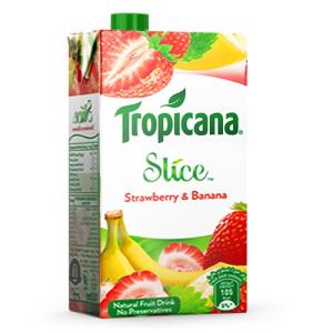 PREMIUM STRAWBERRY BANANA JUICE - TROPICANA